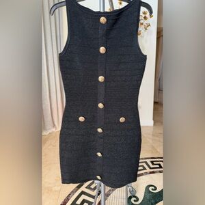 RETROFETE ERIN BANDAGE KNIT DRESS